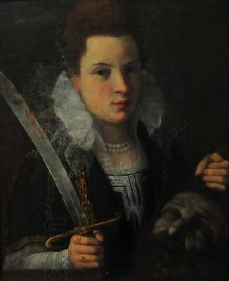 Lavinia Fontana Judith with the head of Holofernes. China oil painting art